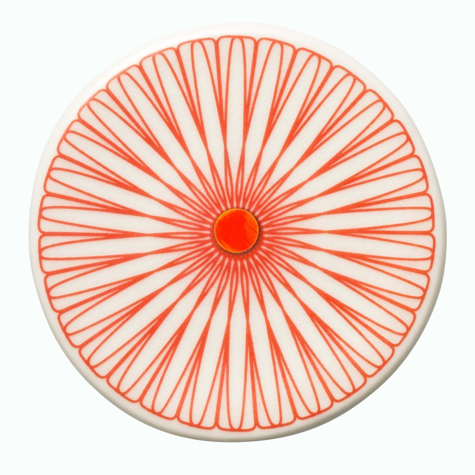 Køb ICON broche no. 01 · CORAL RED _1 fra Scherning hos os