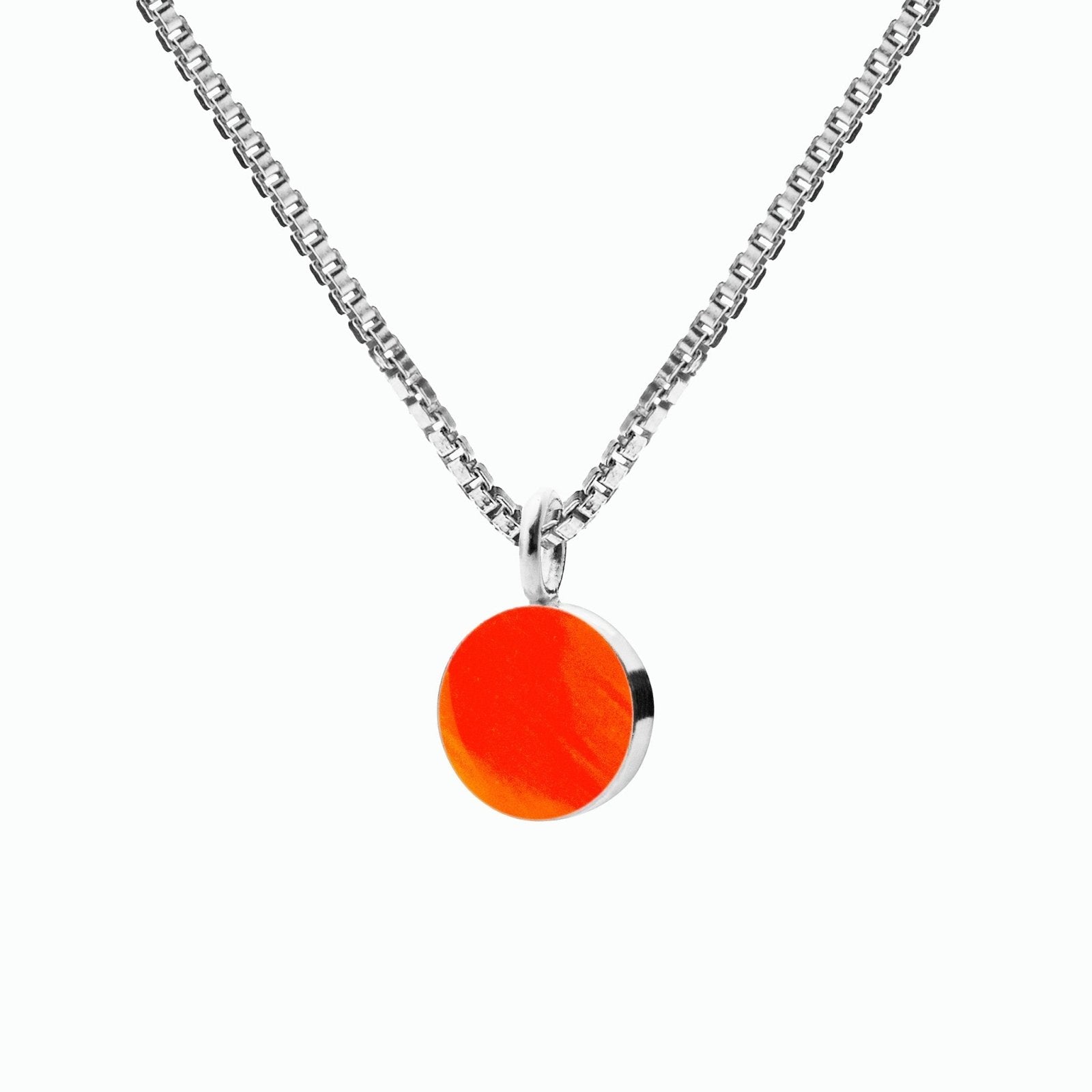 Køb SIGN halskæde · NEON ORANGE _1 fra Scherning hos os