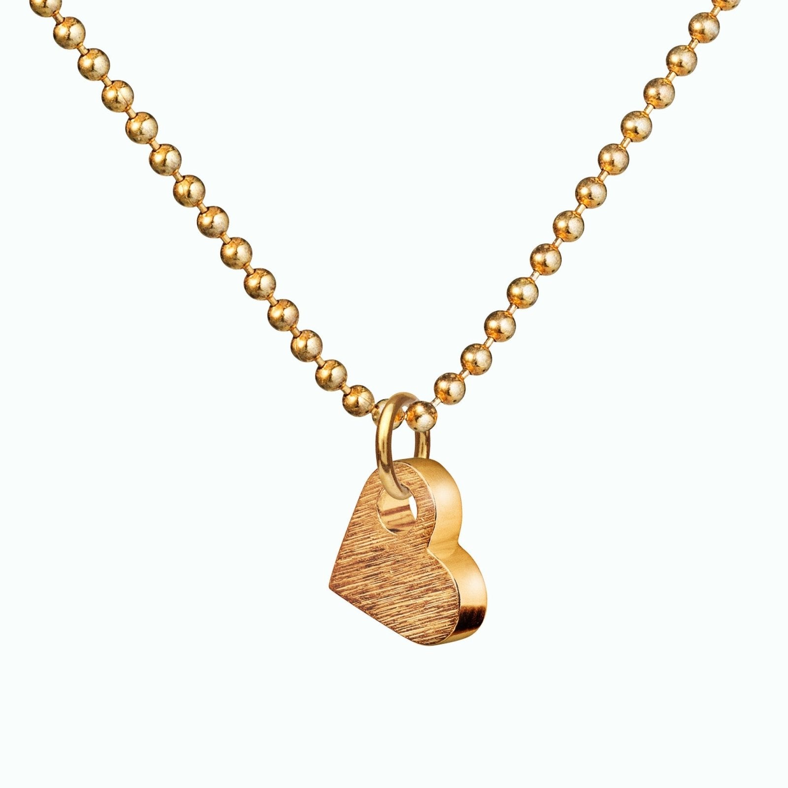 Køb SIGN heart halskæde · GOLD _1 fra Scherning hos os