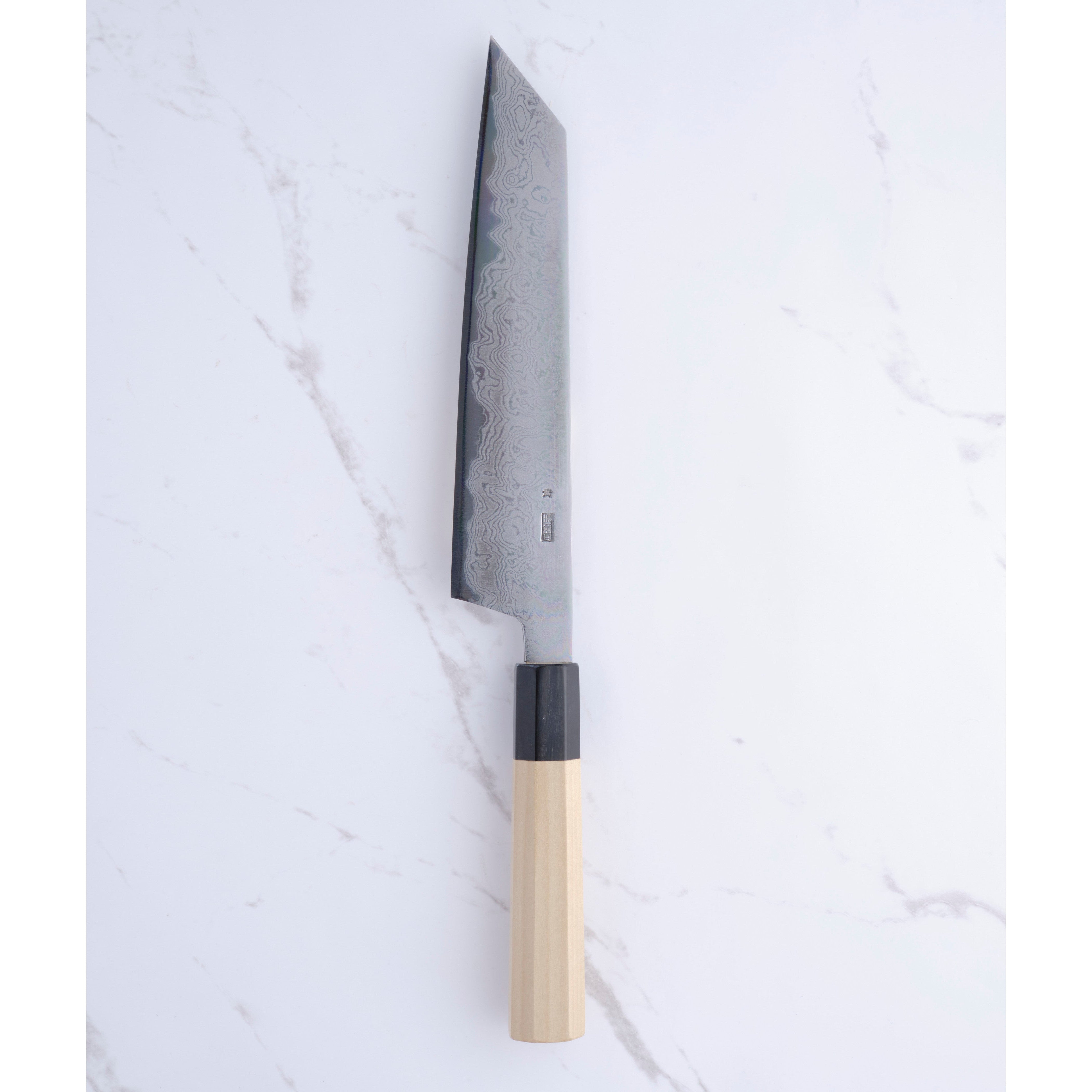 Sakai Kikumori Kikuzuki Uzu Kiritsuke Gyuto 210mm.