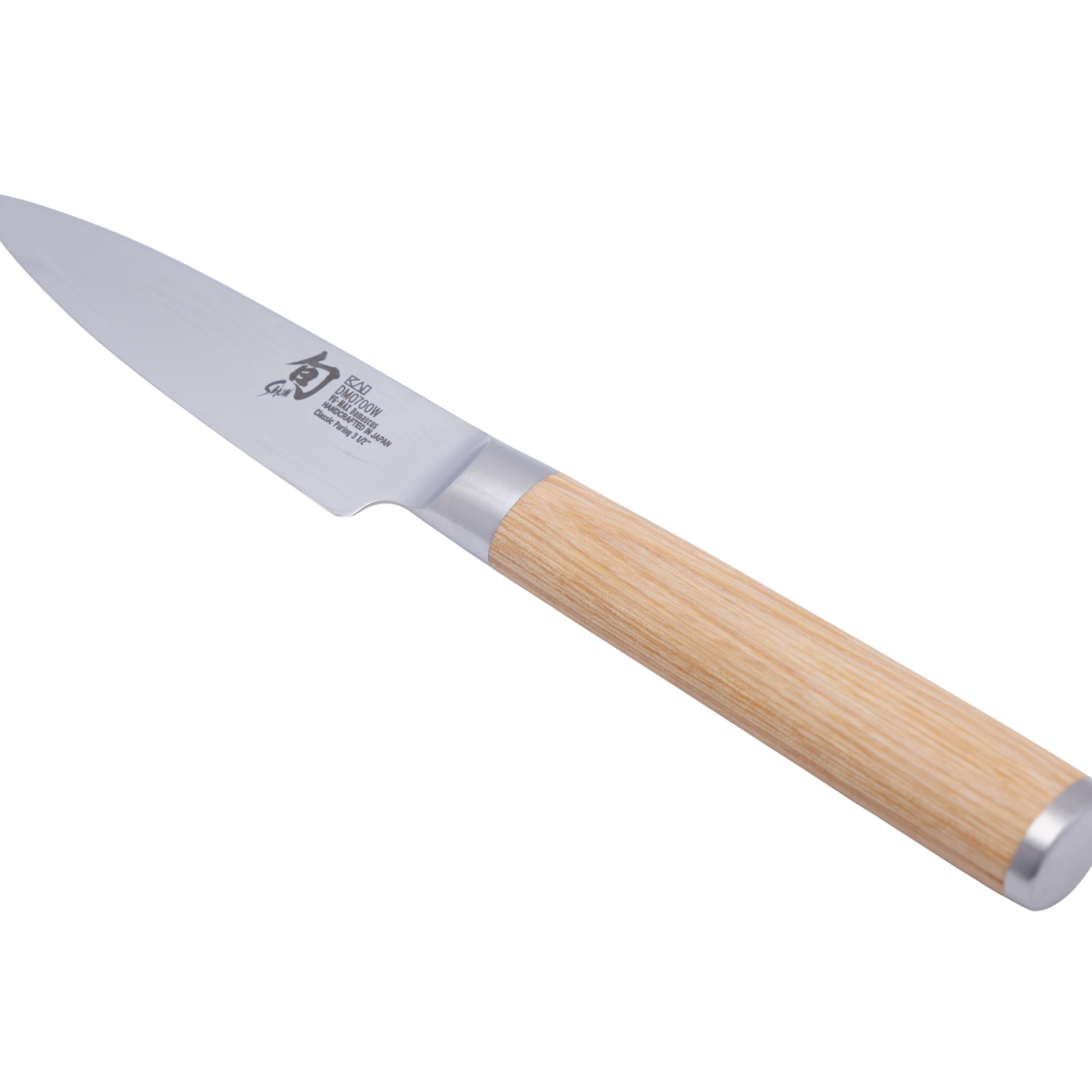 Cuchillo para hierbas Shun Classic de 90 mm - Blanco