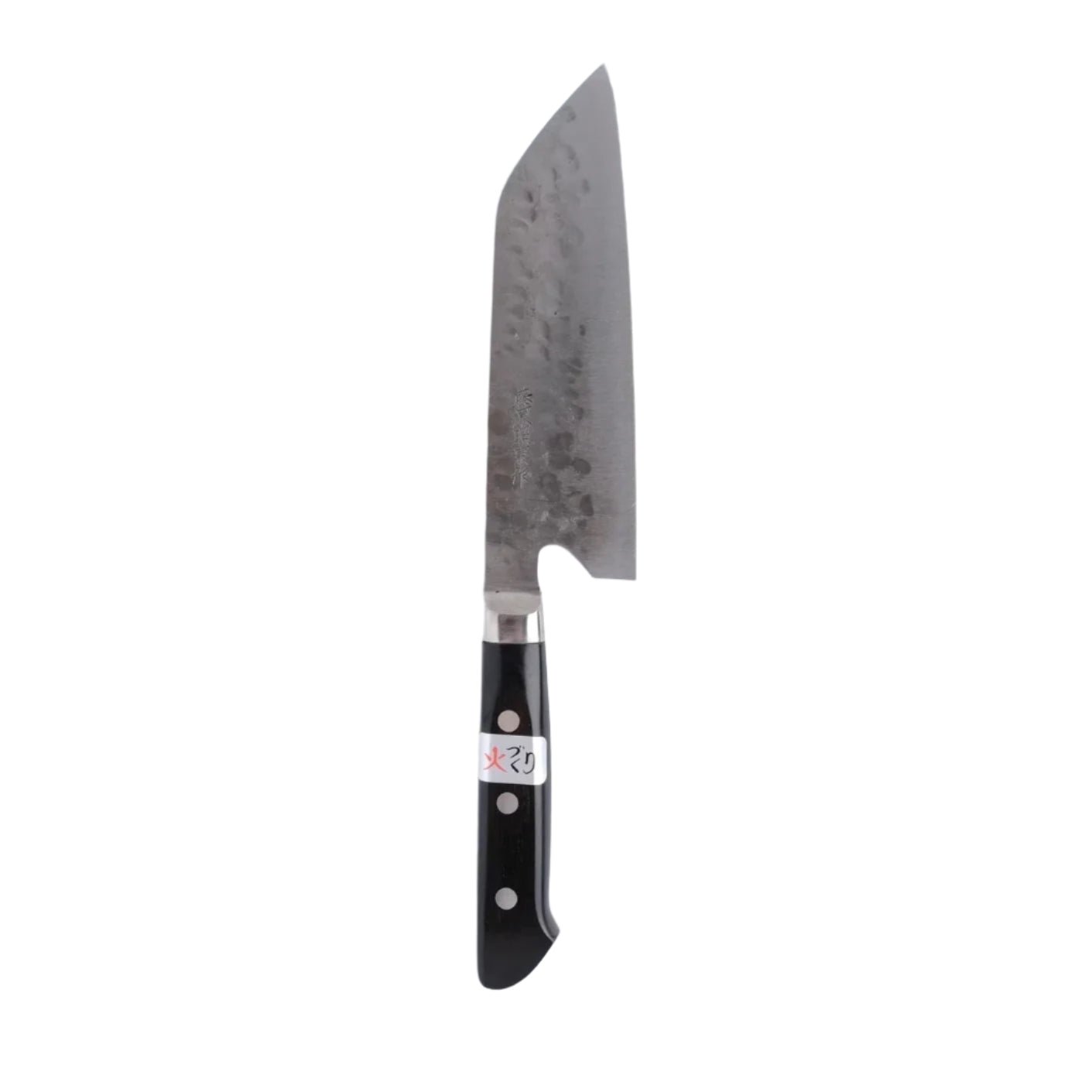 Fujiwara Maboroshi 165 mm Santoku - Shirogami #1_ _ _ _FM - ST - 1651. Kokkekniv by Fujiwara
