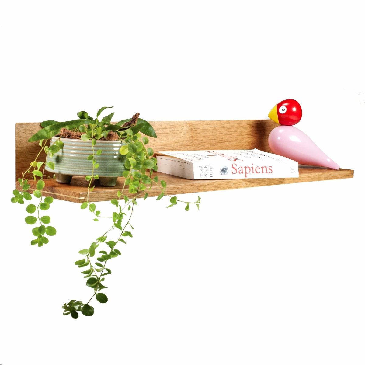 L-hylde. Hyldedybde  12 cm / 18 cm. Længde 40 - 120 cm