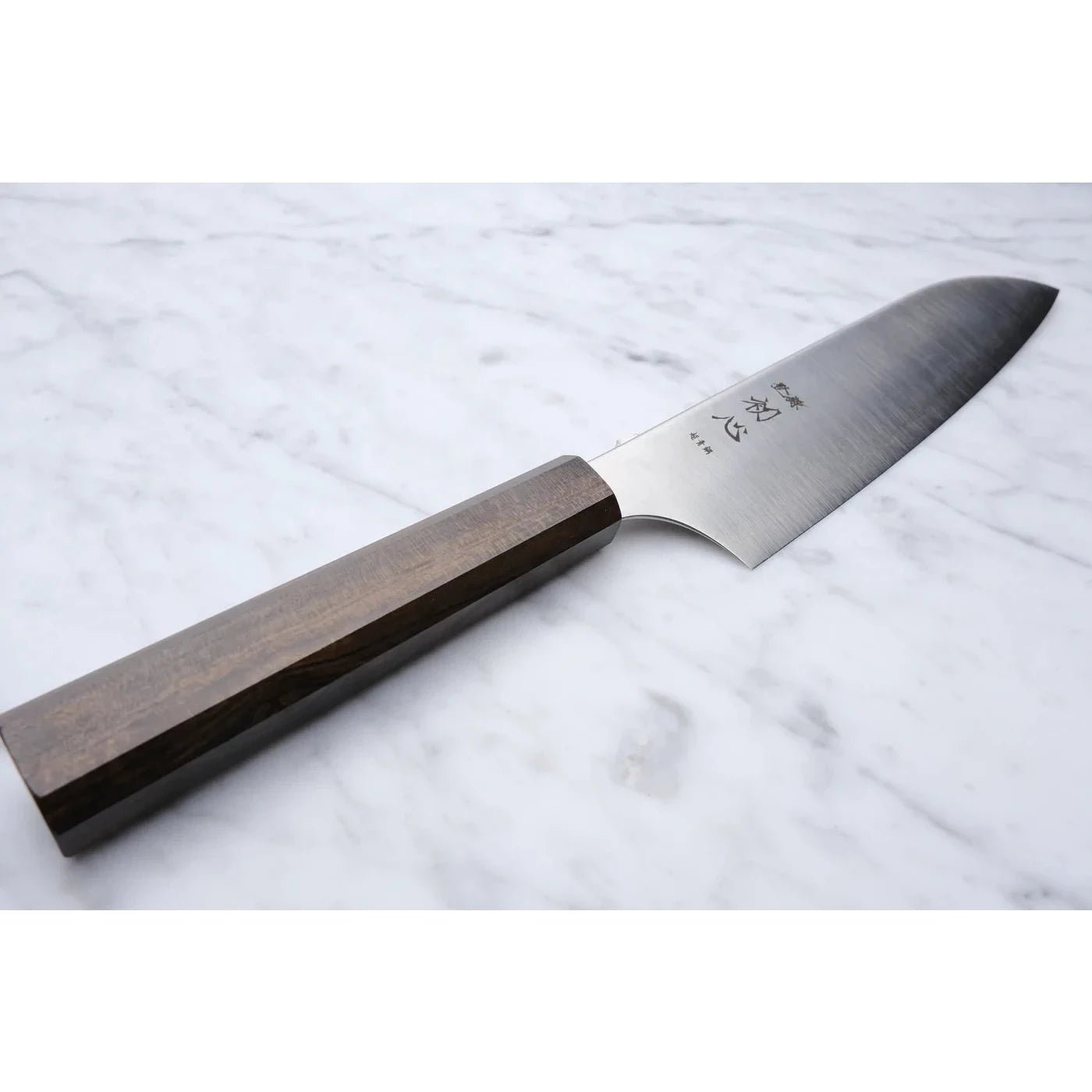 Hatsukokoro Hayabusa Aogami 180mm Santoku_ _ _ _HK - HA - AS - 180SA - B7. Santoku by Hatsukokoro