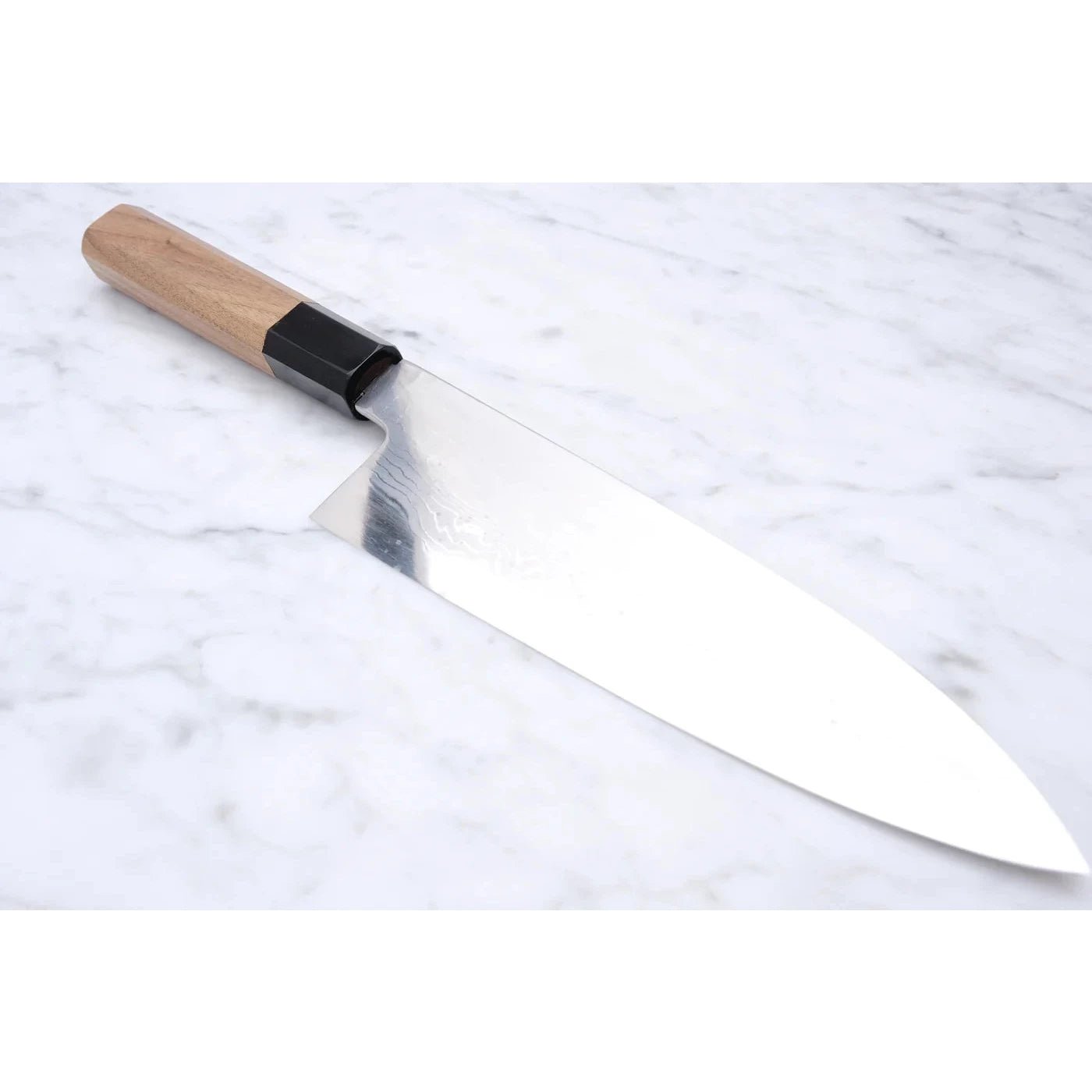 Hatsukokoro Komorebi 180 mm Santoku Damaskus Blue - 1 - 2nd. sortering_ _ _ _HK - DKB2 - B1 - ST1806. Santoku by Hatsukokoro