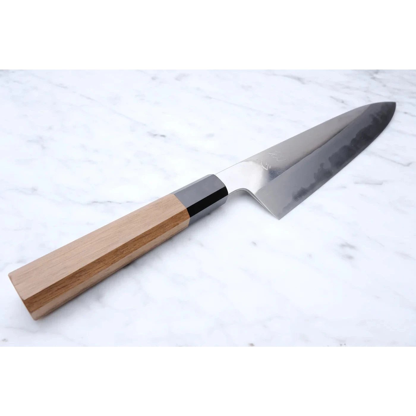 Hatsukokoro Komorebi 180 mm Santoku Damaskus Blue - 1 - 2nd. sortering_ _ _ _HK - DKB2 - B1 - ST1803. Santoku by Hatsukokoro