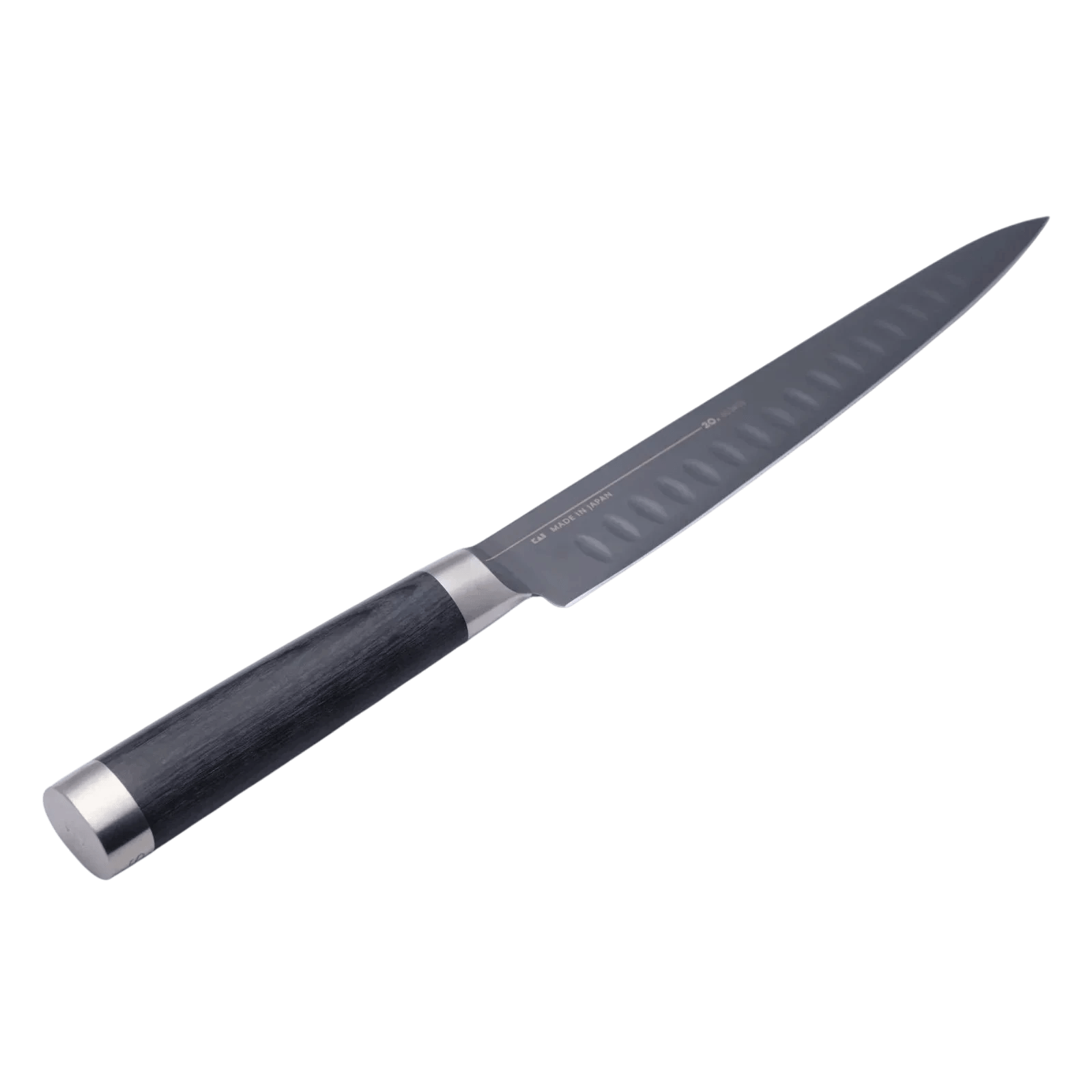 Michel Bras 230 mm Slicer m. luftskær #3_ _ _ _BK - 00032. Slicer by KAI