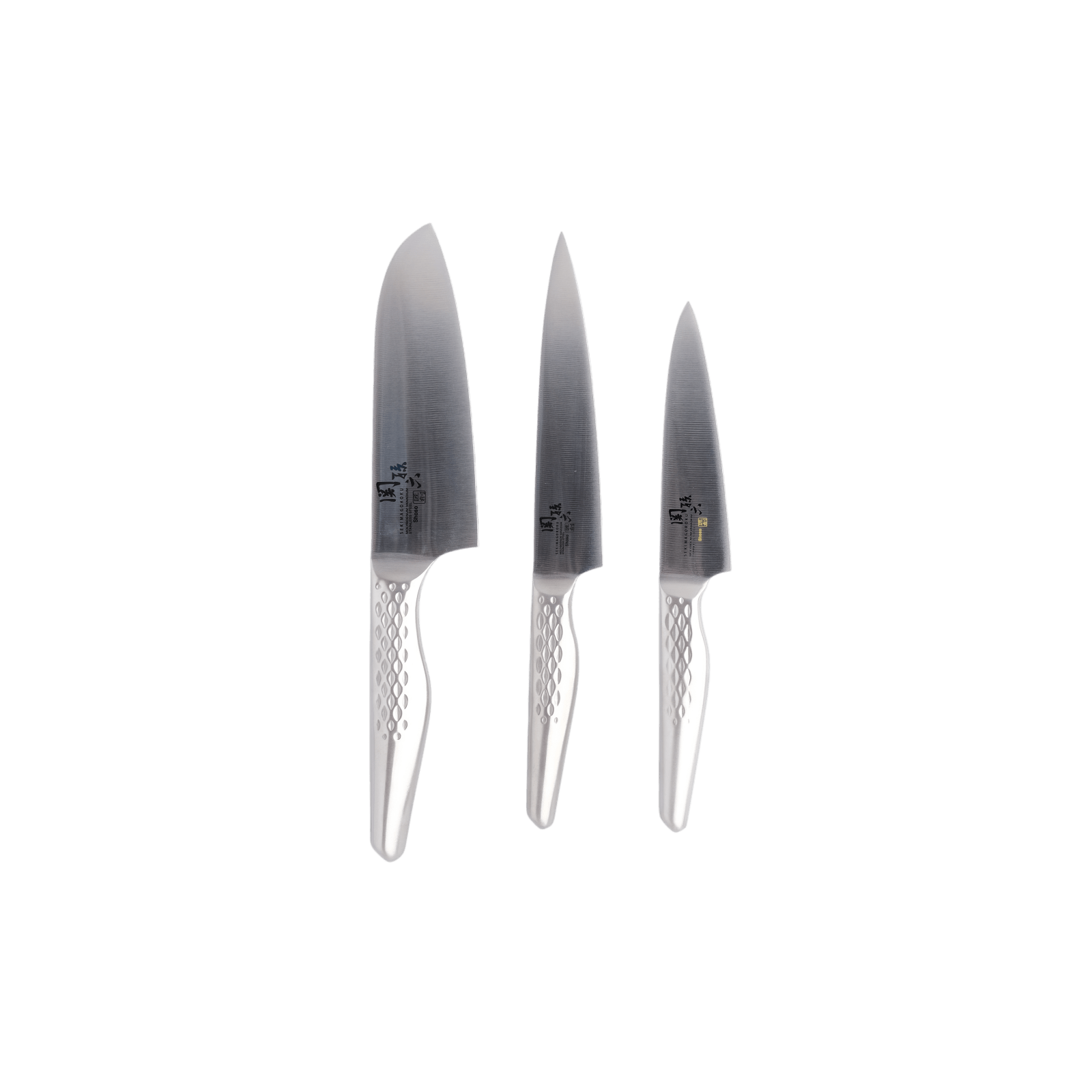 Køb Shoso sæt Santoku, utility og urtekniv _1 fra KAI hos os