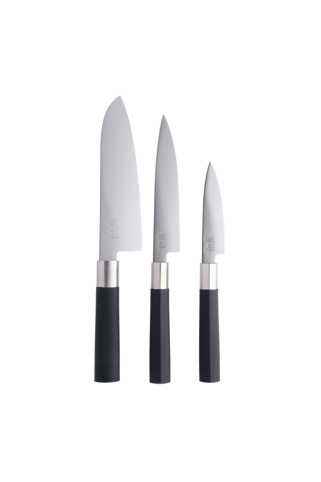 KAI KAI - Wasabi Black Sæt m. 3 dele - Santoku _1