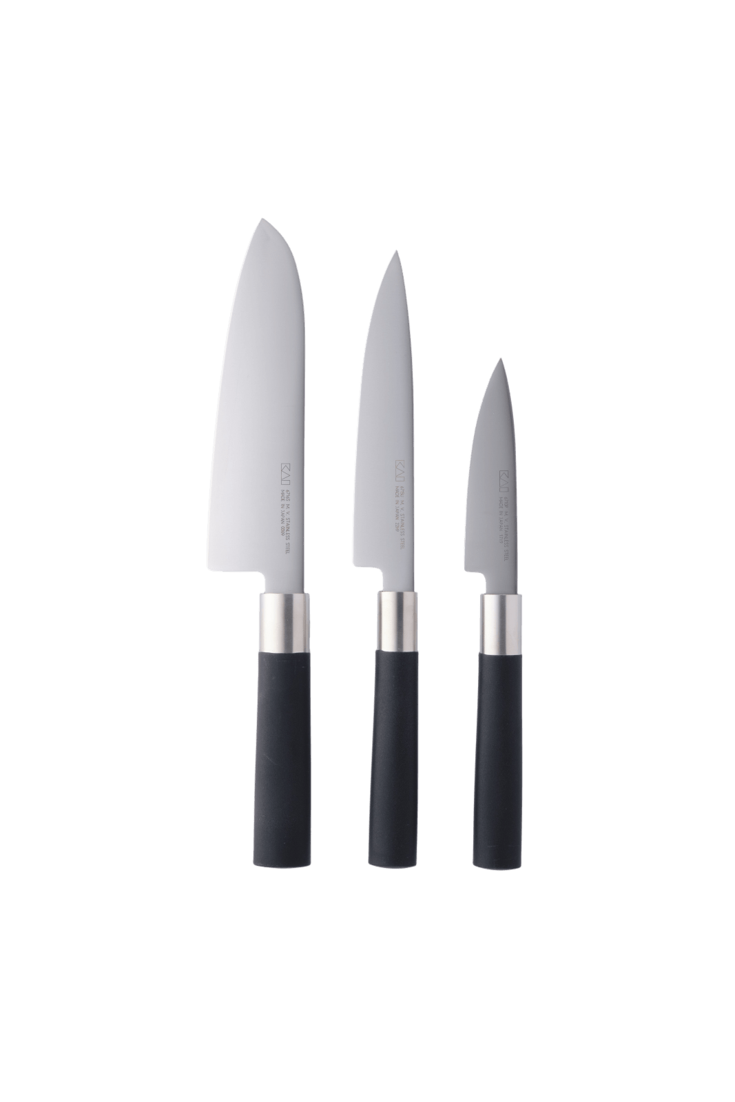 KAI KAI - Wasabi Black Sæt m. 3 dele - Santoku _2