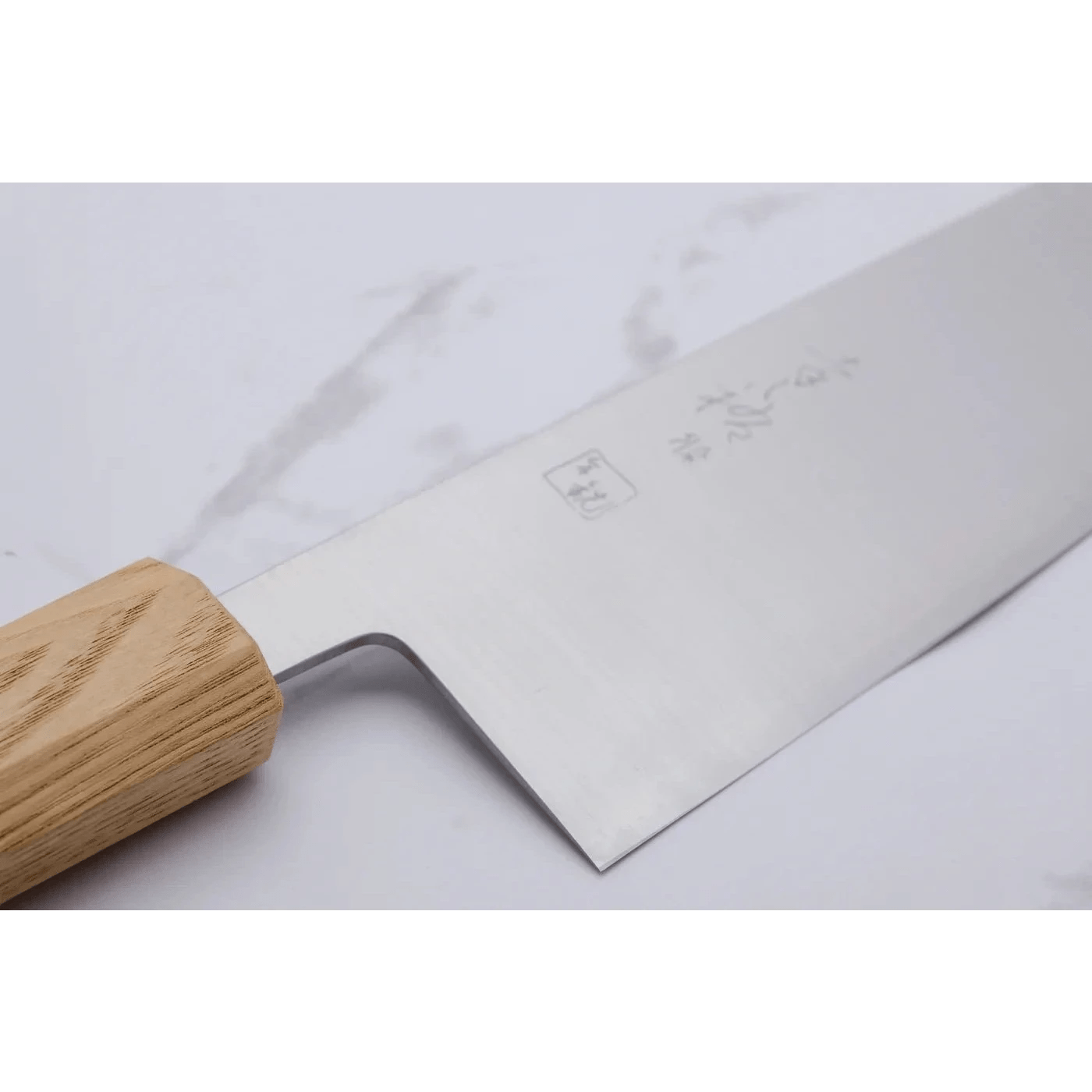 Konosuke GS+ 210 mm K - Tip Gyuto - Khii Chestnut_ _ _ _KGT 210 GS+ C2. Kiritsuke Gyoto by Konosuke