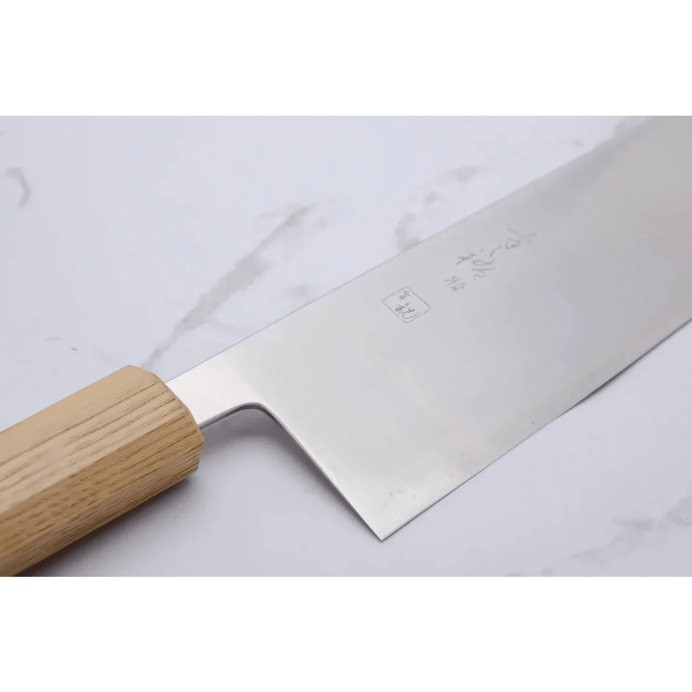 Konosuke GS+ 240 mm K - Tip Gyuto - Khii Chestnut_ _ _ _KGT 240 GS+ C2. Kiritsuke Gyoto by Konosuke