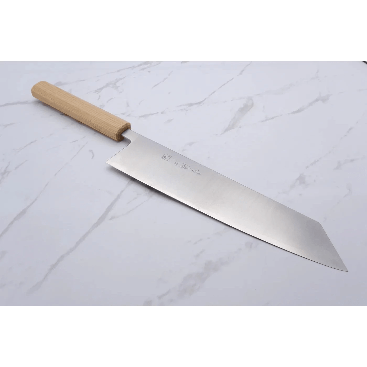 Konosuke GS+ 240 mm K - Tip Gyuto - Khii Chestnut_ _ _ _KGT 240 GS+ C6. Kiritsuke Gyoto by Konosuke