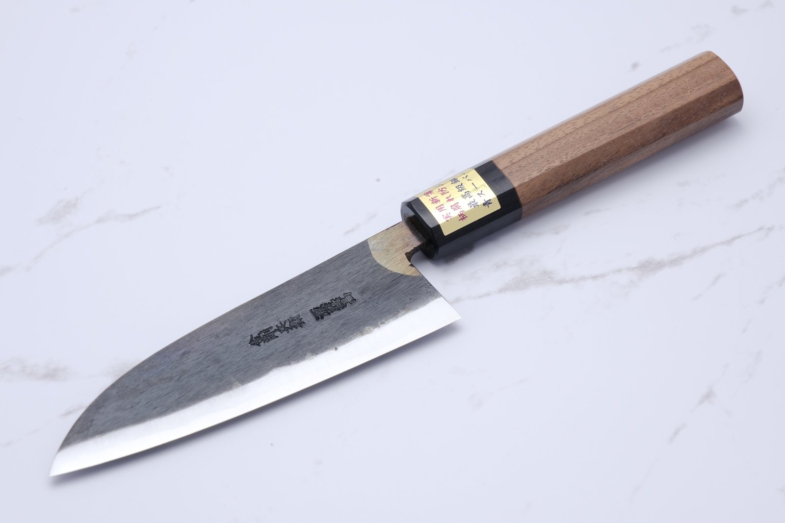 Moritaka Moritaka 130 mm Santoku Aogami - Super_6 by Rune - Jakobsen Design