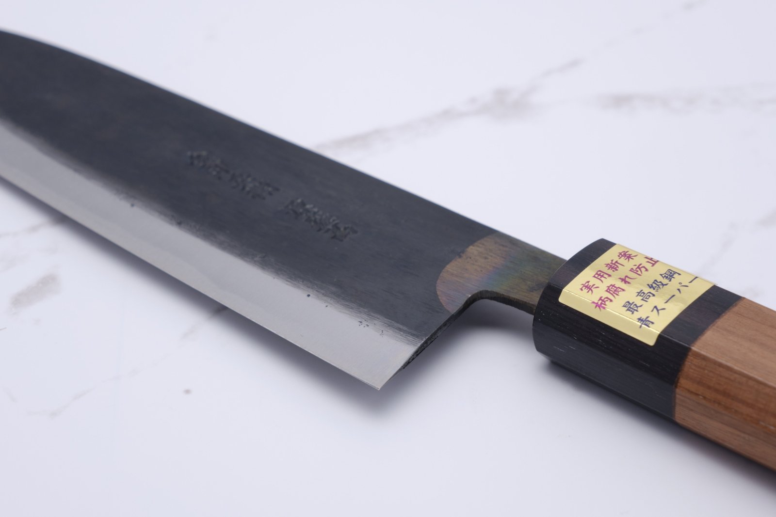 Santoku køkkenknive fra Moritaka. Moritaka 170 mm Santoku Aogami - Super _MRT/MRTK/SANTO/4698/01