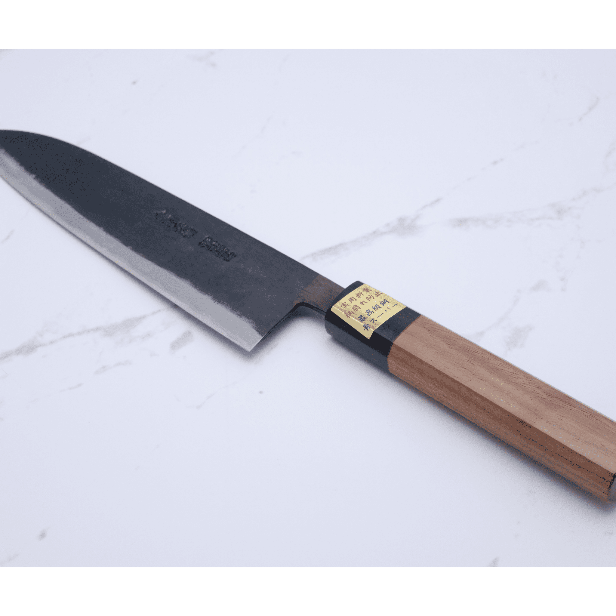 Moritaka 185 mm Santoku Aogami - Super_ _ _ _ES - 18S3. Santoku by Moritaka