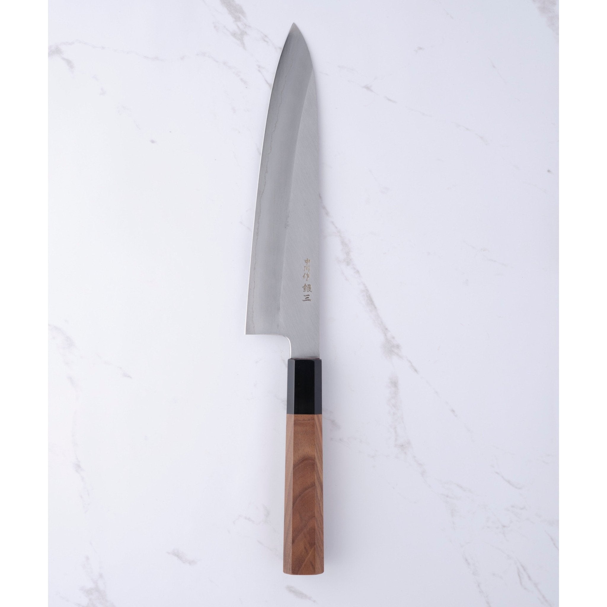 Satoshi Nakagawa 210 mm Kokkekniv Gin - 3_ _ _ _NS - GIN3 - GT2102. Kokkekniv by Nakagawa Satoshi