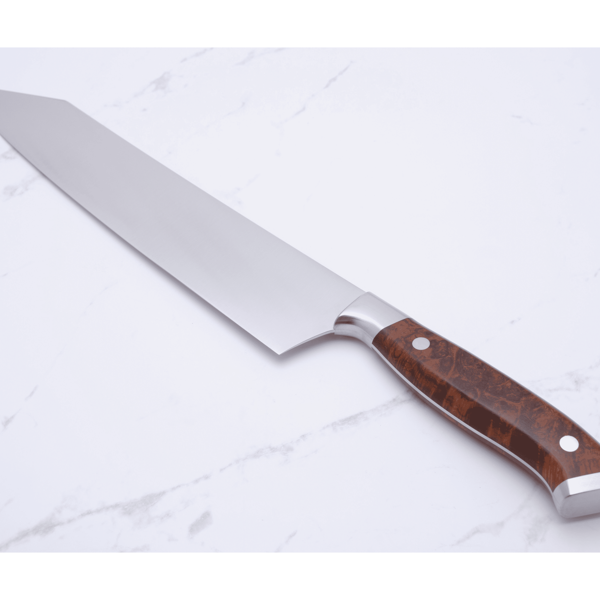 Nenox 240 mm Wide Kiritsuke Desert Ironwood_ _ _ _HNE - IWKI - 240 - R3. Kokkekniv by Nenox