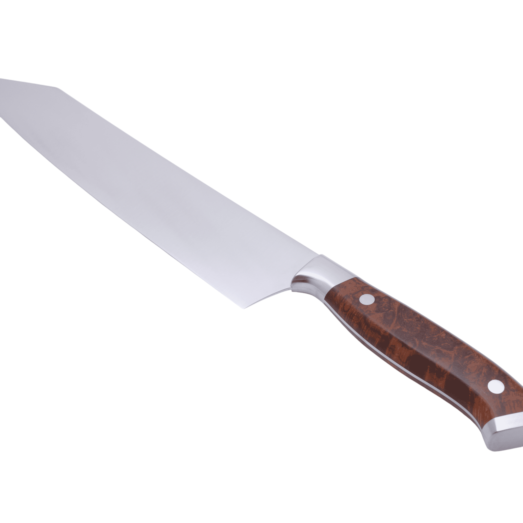 Nenox 240 mm Wide Kiritsuke Desert Ironwood_ _ _ _HNE - IWKI - 240 - R3. Kokkekniv by Nenox