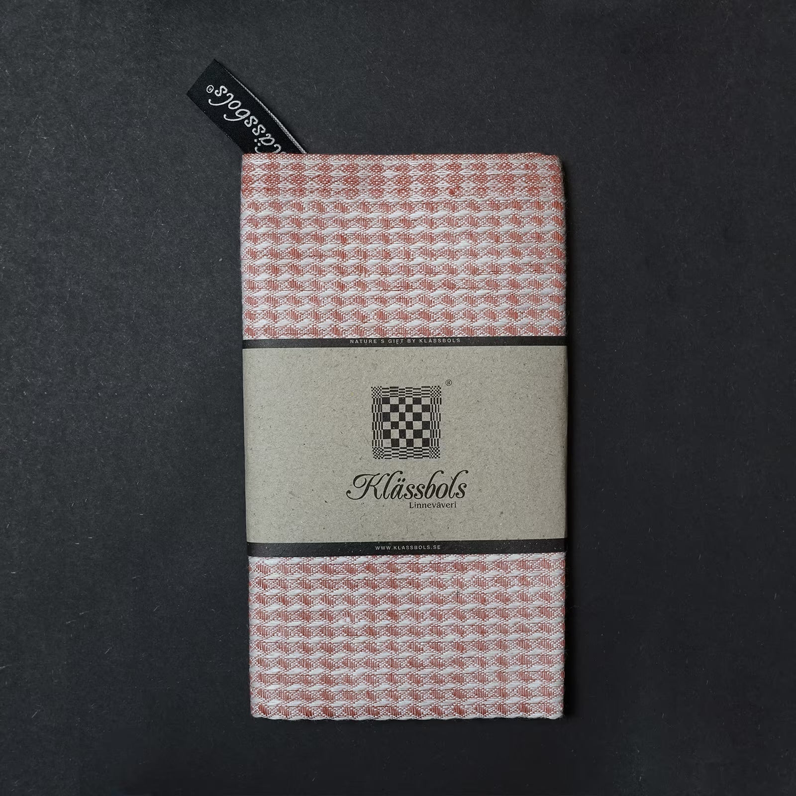 Rune - Jakobsen Design DISKDUK. Hørkarklud 30x30cm Rød Karklude_2