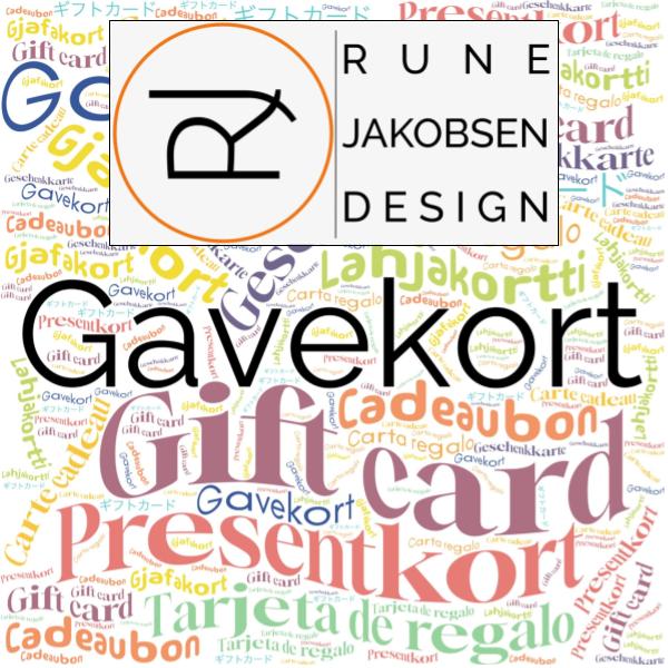 Gavekort fra Rune - Jakobsen Design. Digitalt gavekort 500 _RNJ/GVKR/500D/GAVEK/2115/03