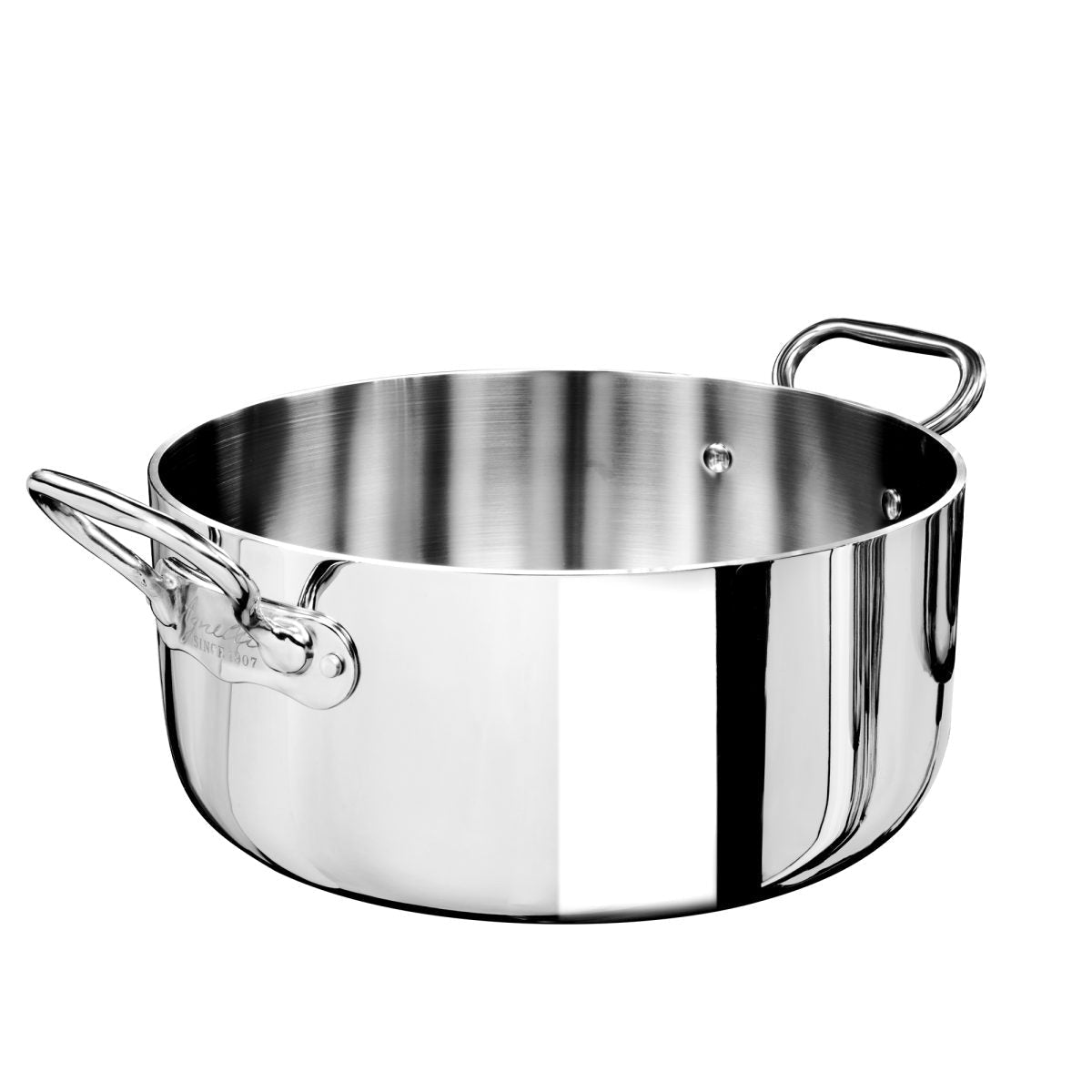 Steelpan/sauspan/juspan zilverkleurig 38 x 22 x 12 cm van 3 liter Steelpan/sauspan/juspan zilverkleurig 38 x 22 x 12 cm van 3 liter