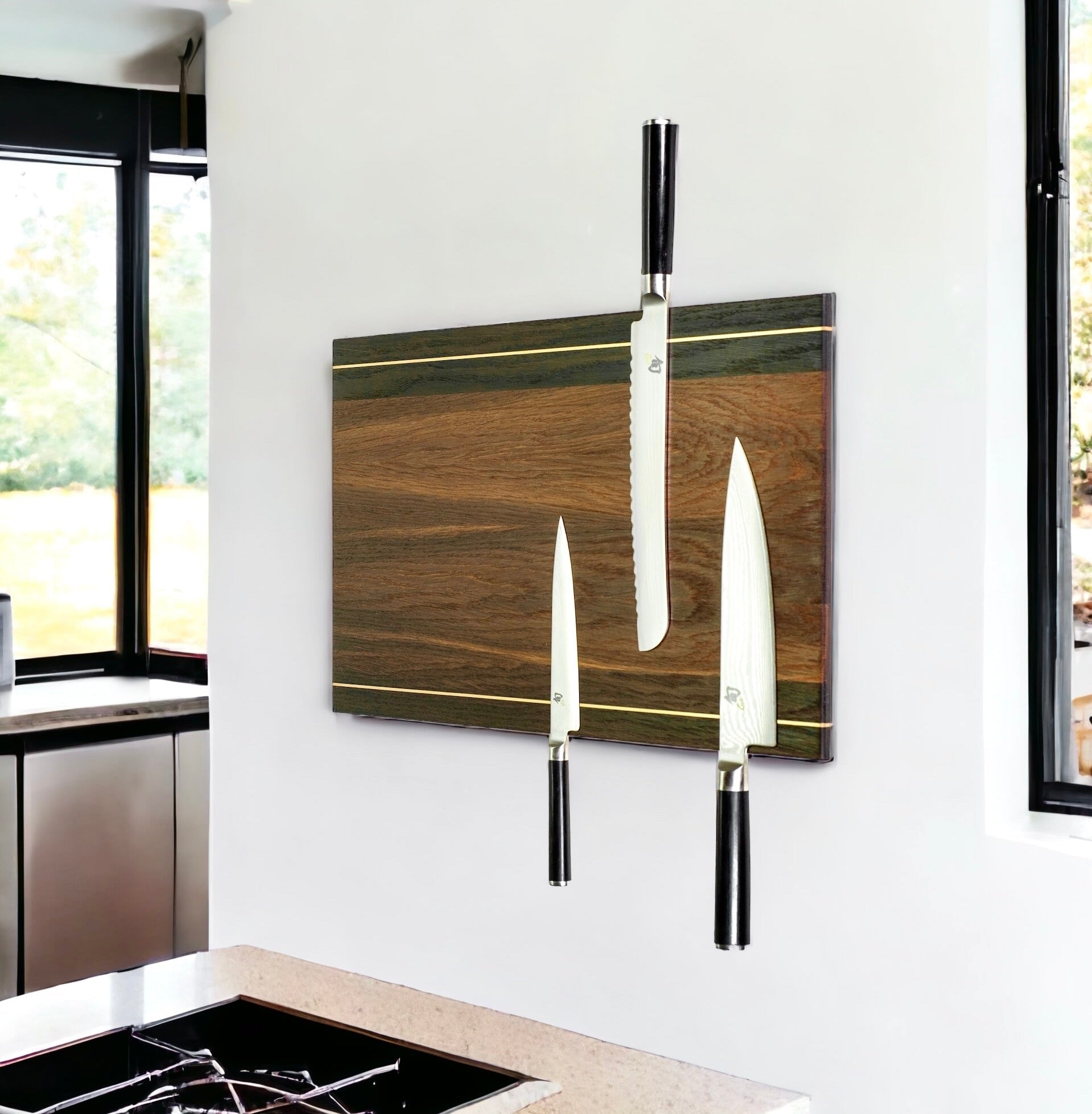 Meta knivskinner med messing 5 - – - Ads–Rune - Jakobsen Ads