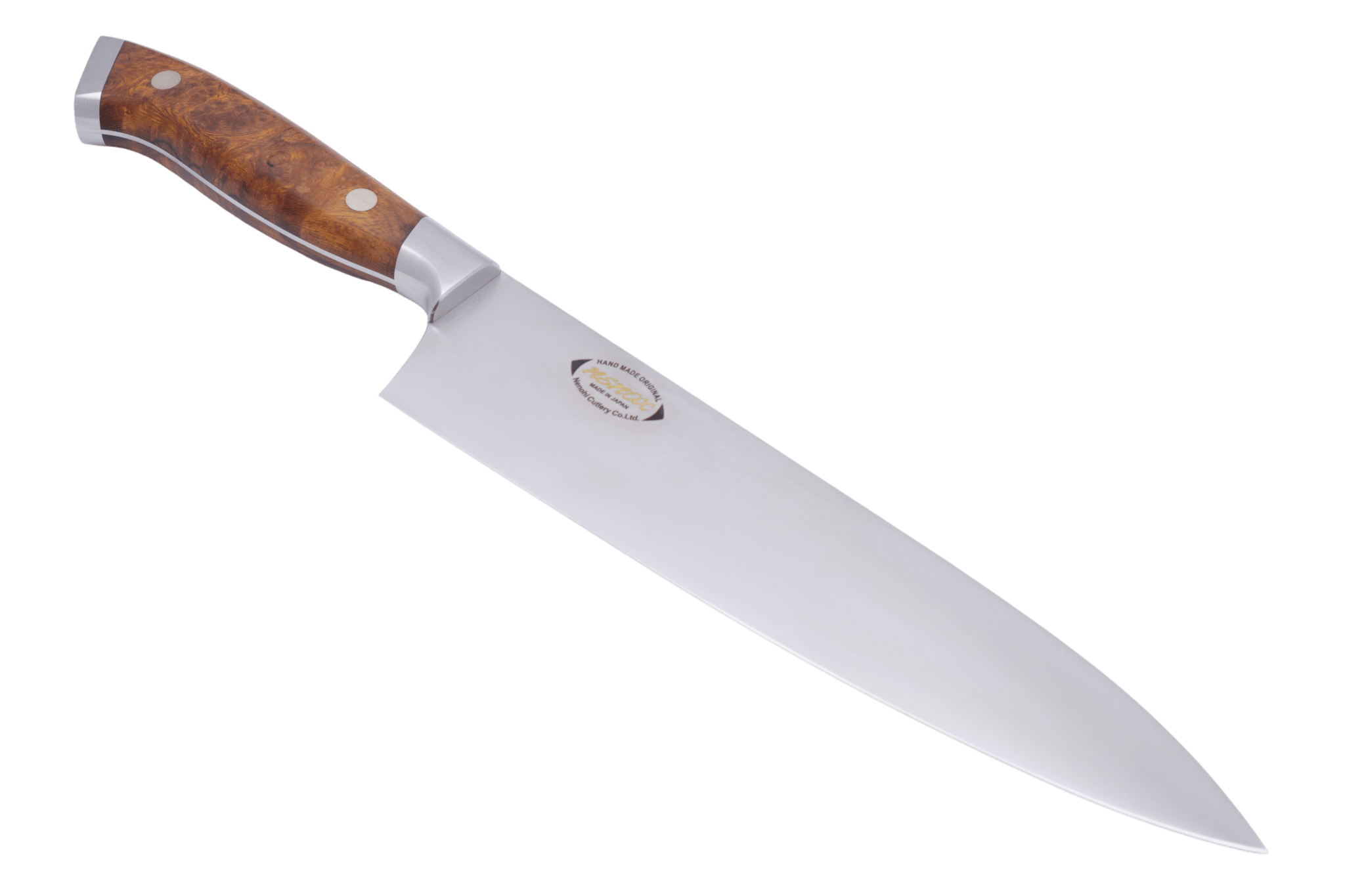 Rune - Jakobsen Design Nenox 210 mm Kokkekniv Desert Ironwood Kokkekniv_7