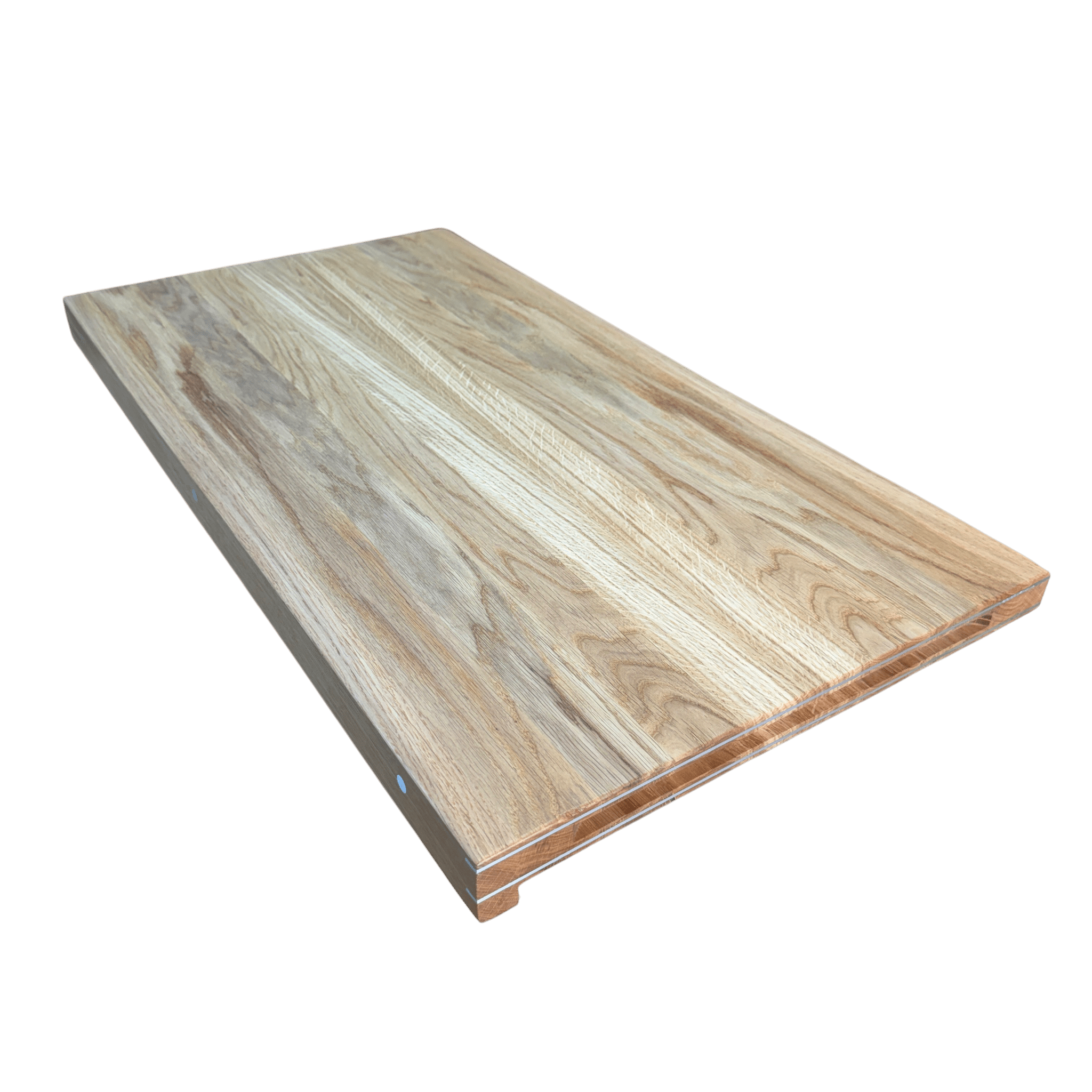 Rune - Jakobsen Design OUTLET 'Forefront' skærebræt med forkant. 60 x 40 cm. Eg og messing Outlet_1