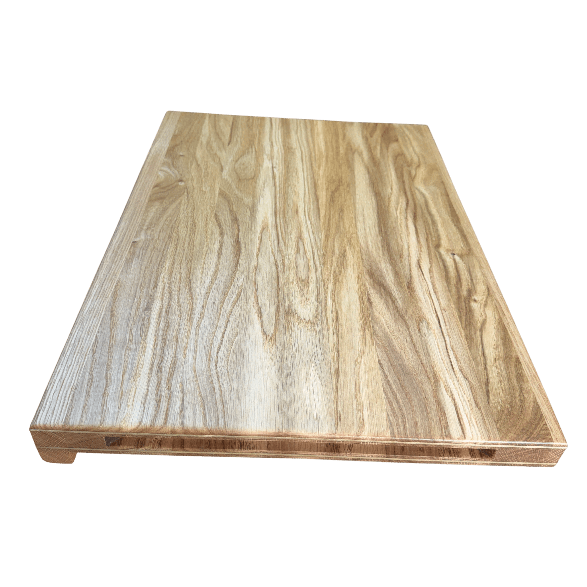 Rune - Jakobsen Design OUTLET 'Forefront' skærebræt med forkant. 60 x 40 cm. Eg og messing Outlet_2