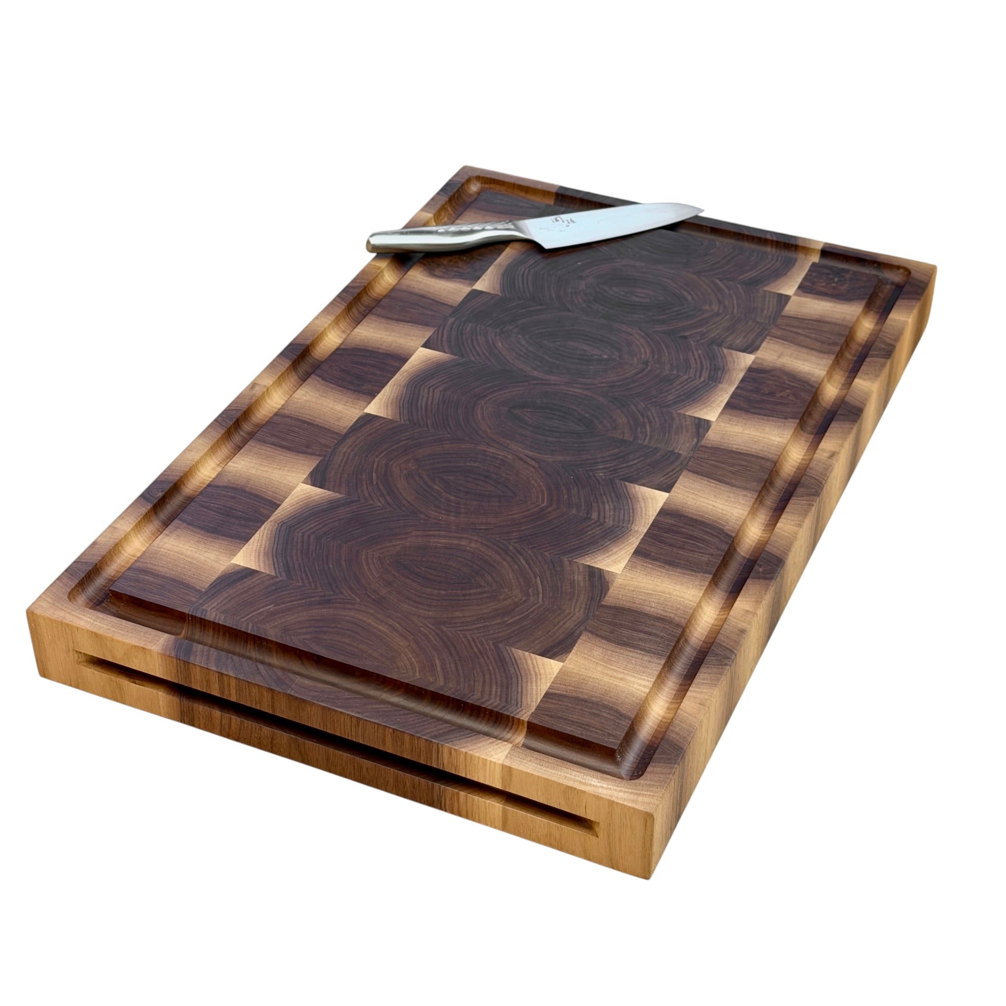 Rune - Jakobsen Design WOW. 5 cm tykt skærebræt i endetræ. Størrelser fra 30x20 cm - 60x40 cm 'Maxi' 60x40x5 cm Skærebrætter_2