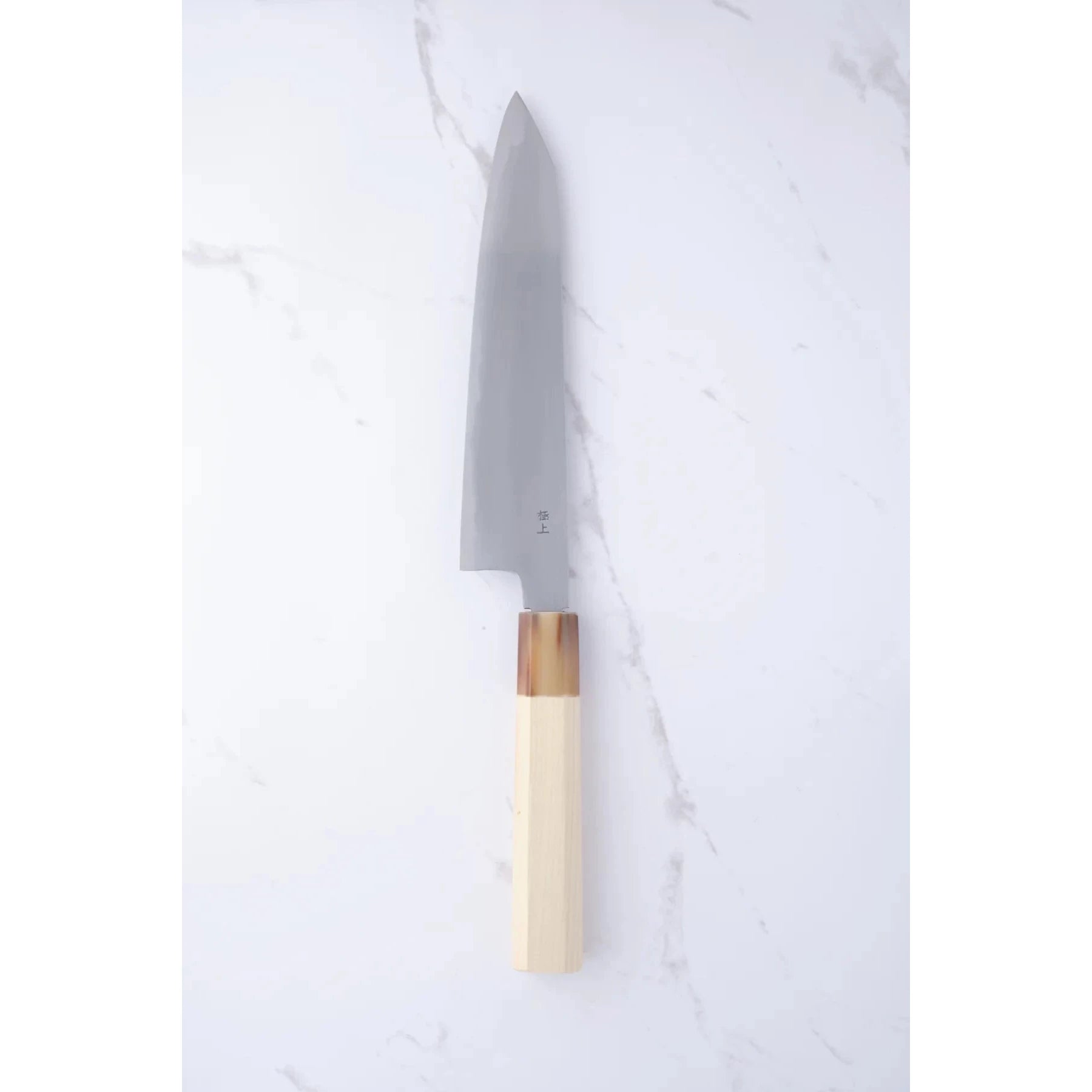 Shigehiro Kasahara 210 mm K - Tip Gyuto White - 2_ _ _ _SHK - 210KG7. Kiritsuke by Shigehiro Kasahara