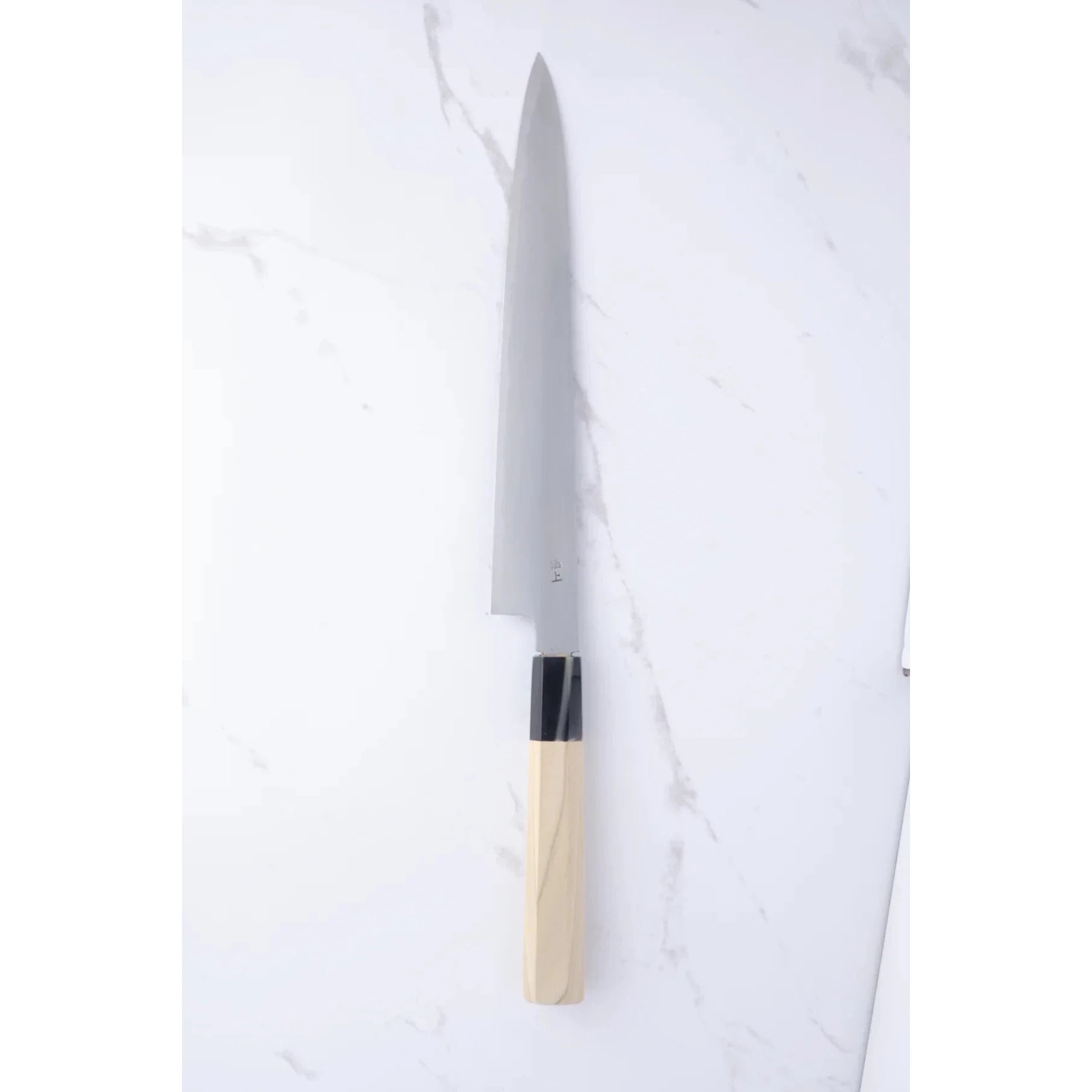 Shigehiro Kasahara 240 mm Sujihiki White - 2_ _ _ _SHK - 240SJ6. Slicer by Shigehiro Kasahara