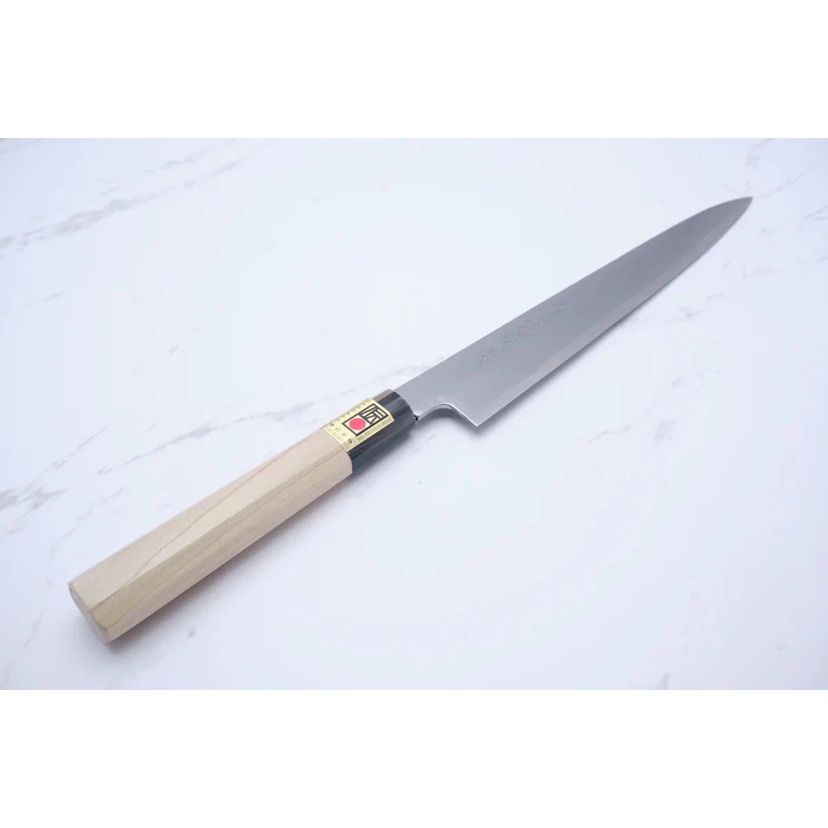 Shigehiro Kasahara 240 mm Sujihiki White - 2_ _ _ _SHK - 240SJ5. Slicer by Shigehiro Kasahara