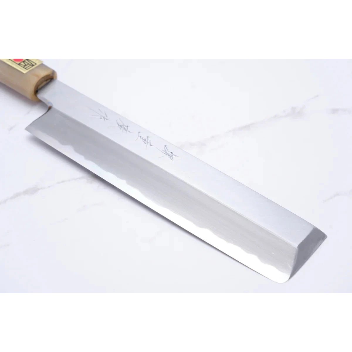 Shigehiro Kasahara 180 mm Usuba White - 2_ _ _ _SHK - 180U4. Usuba by Shigehiro Kasahara