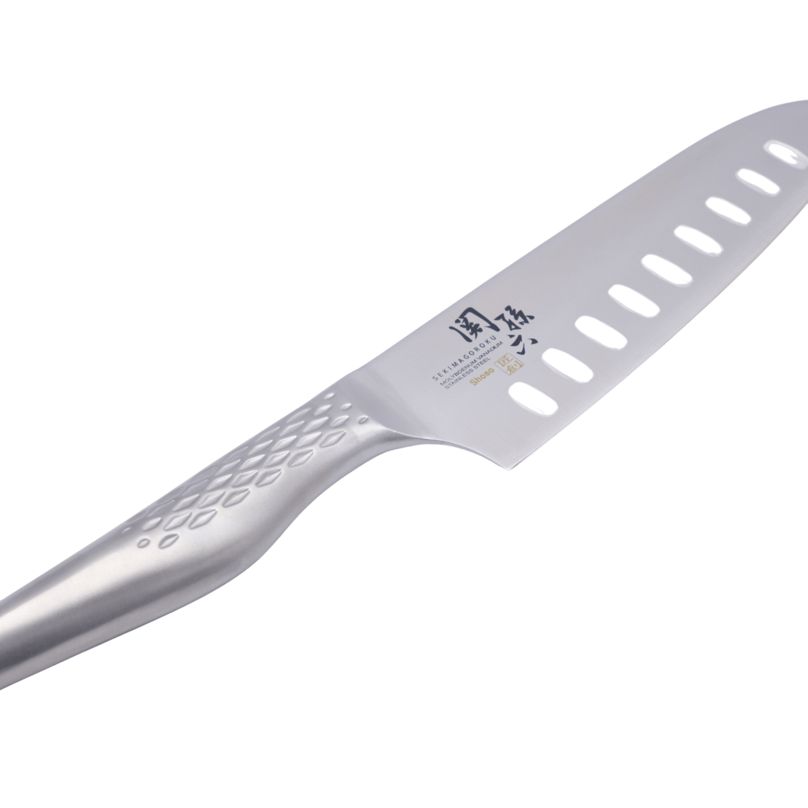 KAI Shoso 165 mm Santoku m. luftskær _2