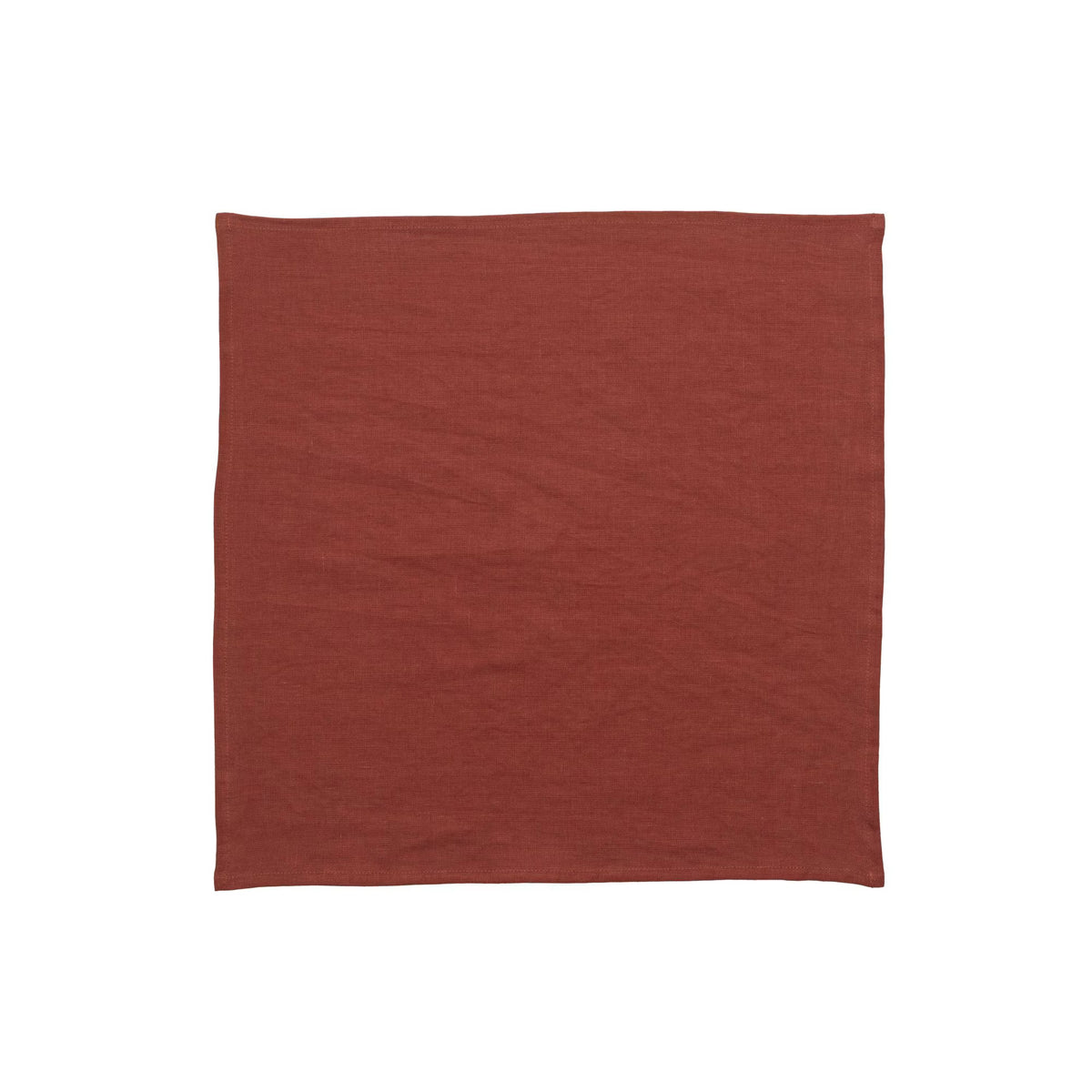 Plain linen napkins in several colours