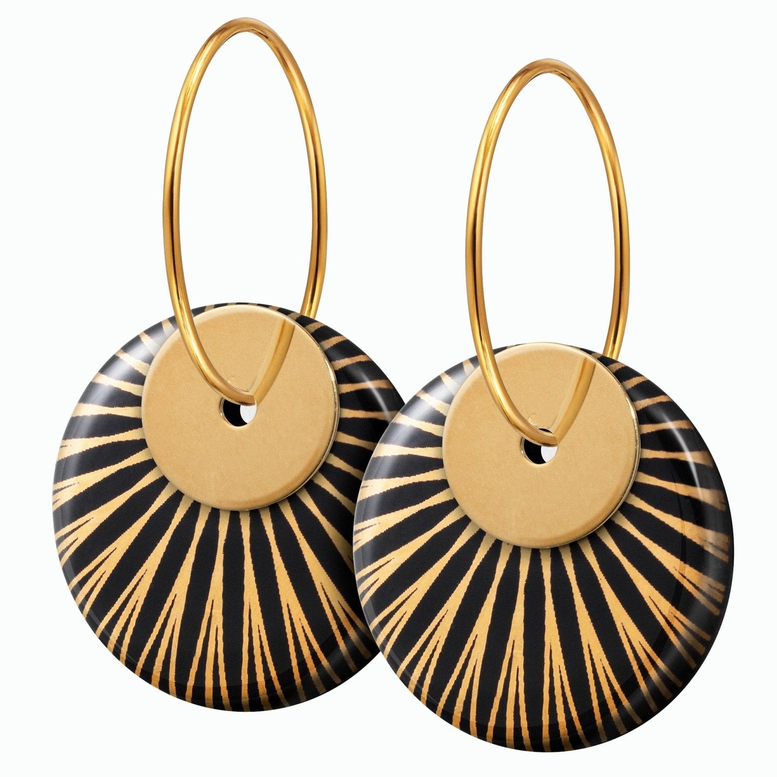 Scherning CPH SPLASH duo · BLACK/GOLD_1 by Rune - Jakobsen Design