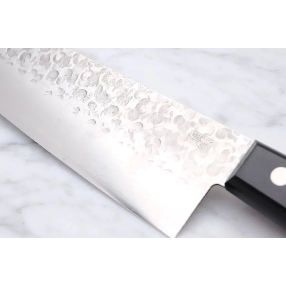 Takamura Chromax 170 mm Santoku sort pakka_ _ _ _TK - CX - ST170 - SP2. Santoku by Takamura