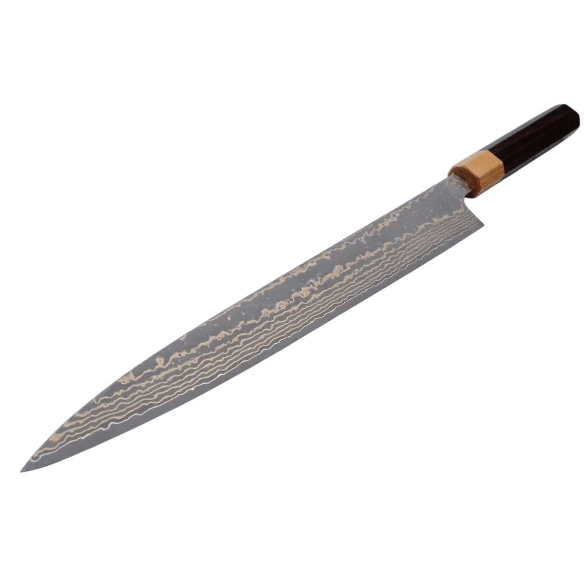 Takeshi Saji 270 mm Sujihiki VG - 10 Gold_ _ _ _TJ - VG10 - GOLD - GT2706. sujihiki by Takeshi Saji