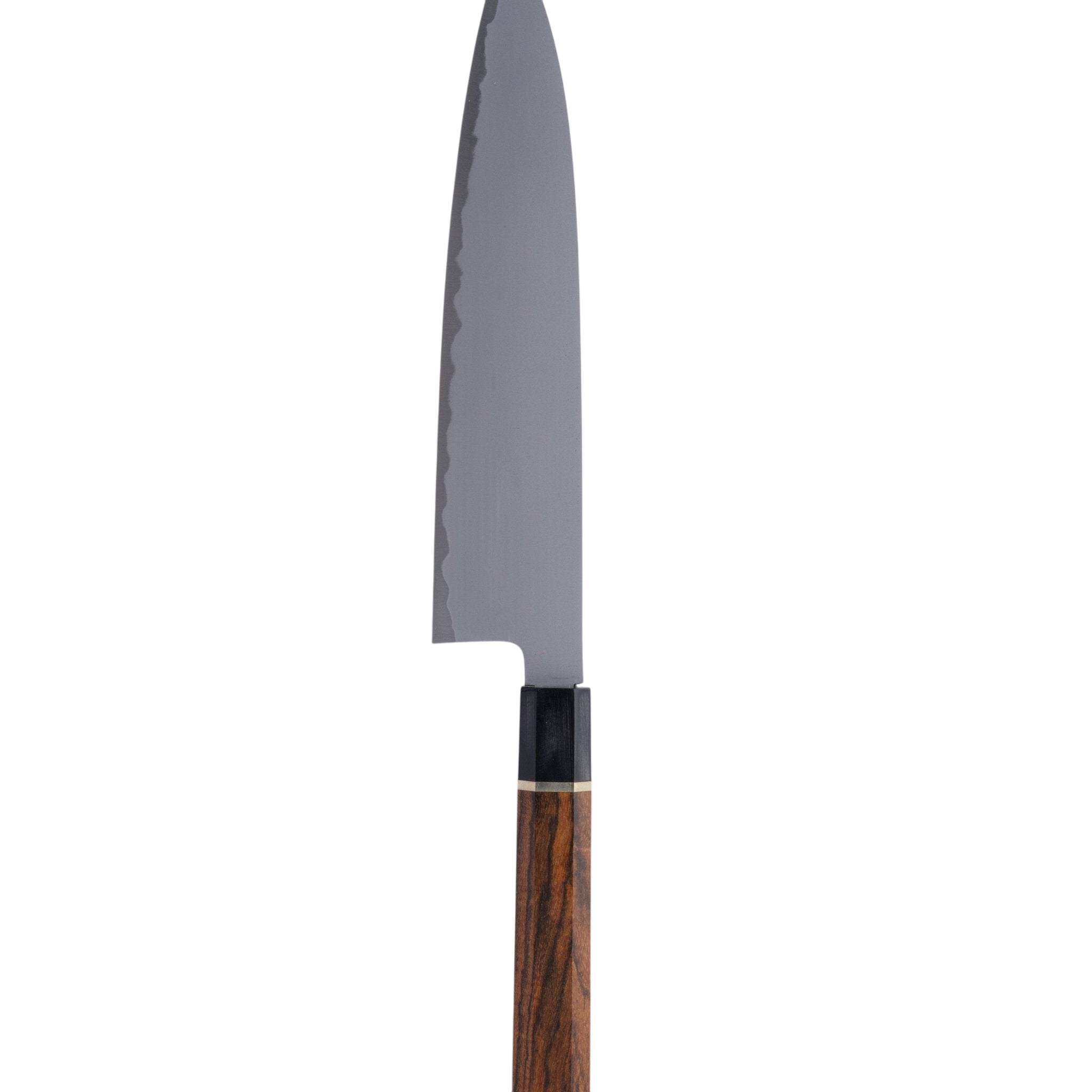 Yamawaki 240 mm Kokkekniv Shirogami - 2 - Bocote_ _ _ _S2H - 240G2. Kokkekniv by Yamawaki