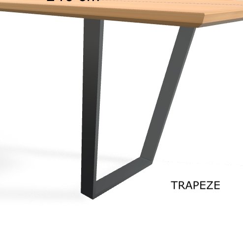 Flatcap furniture 'IRON LEGS' plankebord_7 by Rune-Jakobsen Design