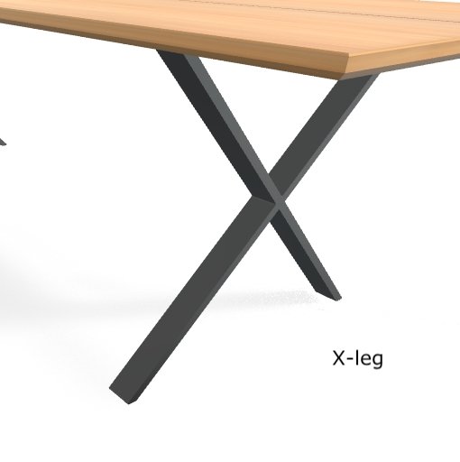 Flatcap furniture 'IRON LEGS' plankebord_8 by Rune-Jakobsen Design