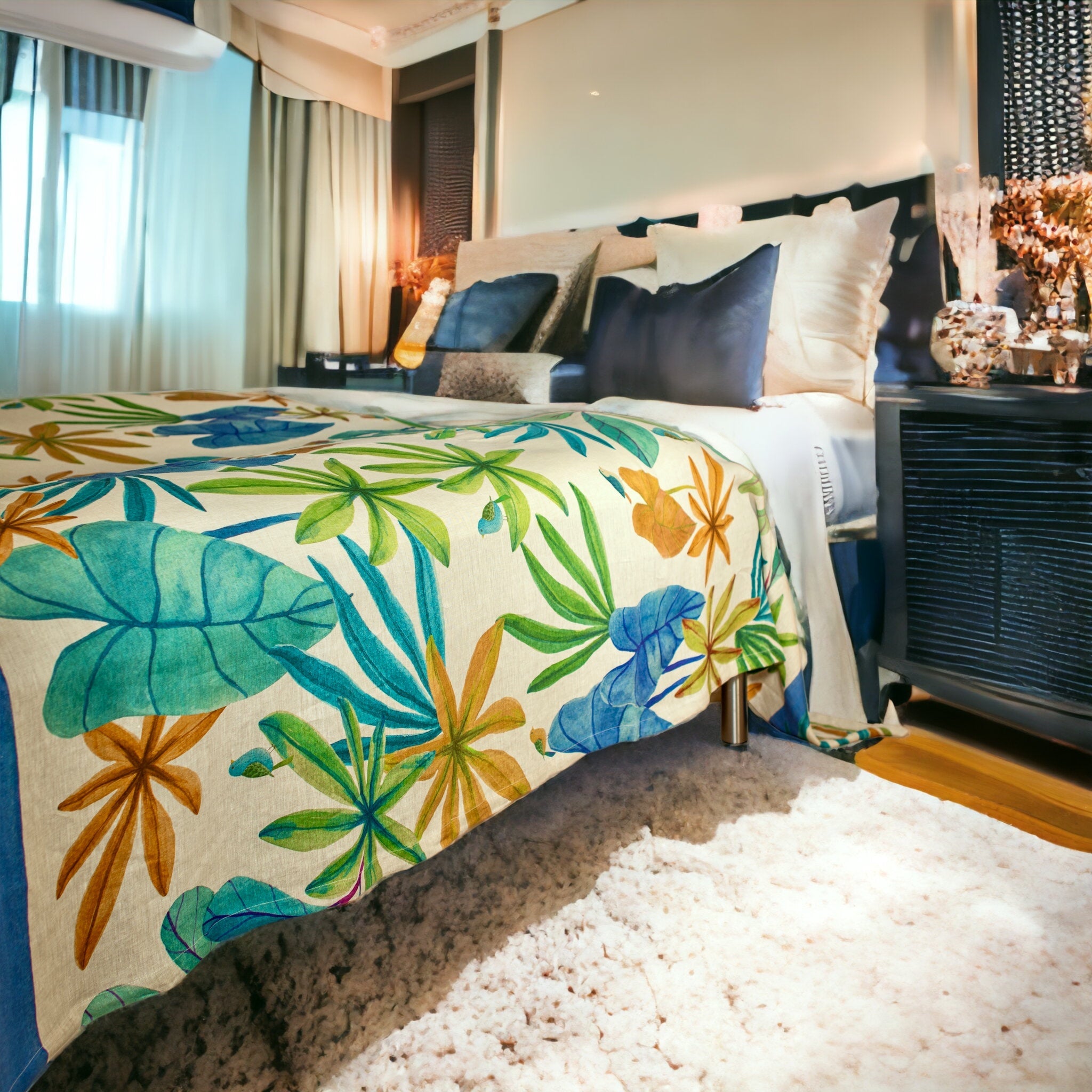 'Oasi' sengetæppe Sengetæpper fra Rune-Jakobsen Design