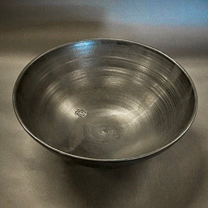 Køb 'Stor skål', stentøj, 27 cm, Bølge _2 fra Dorte Visby hos os