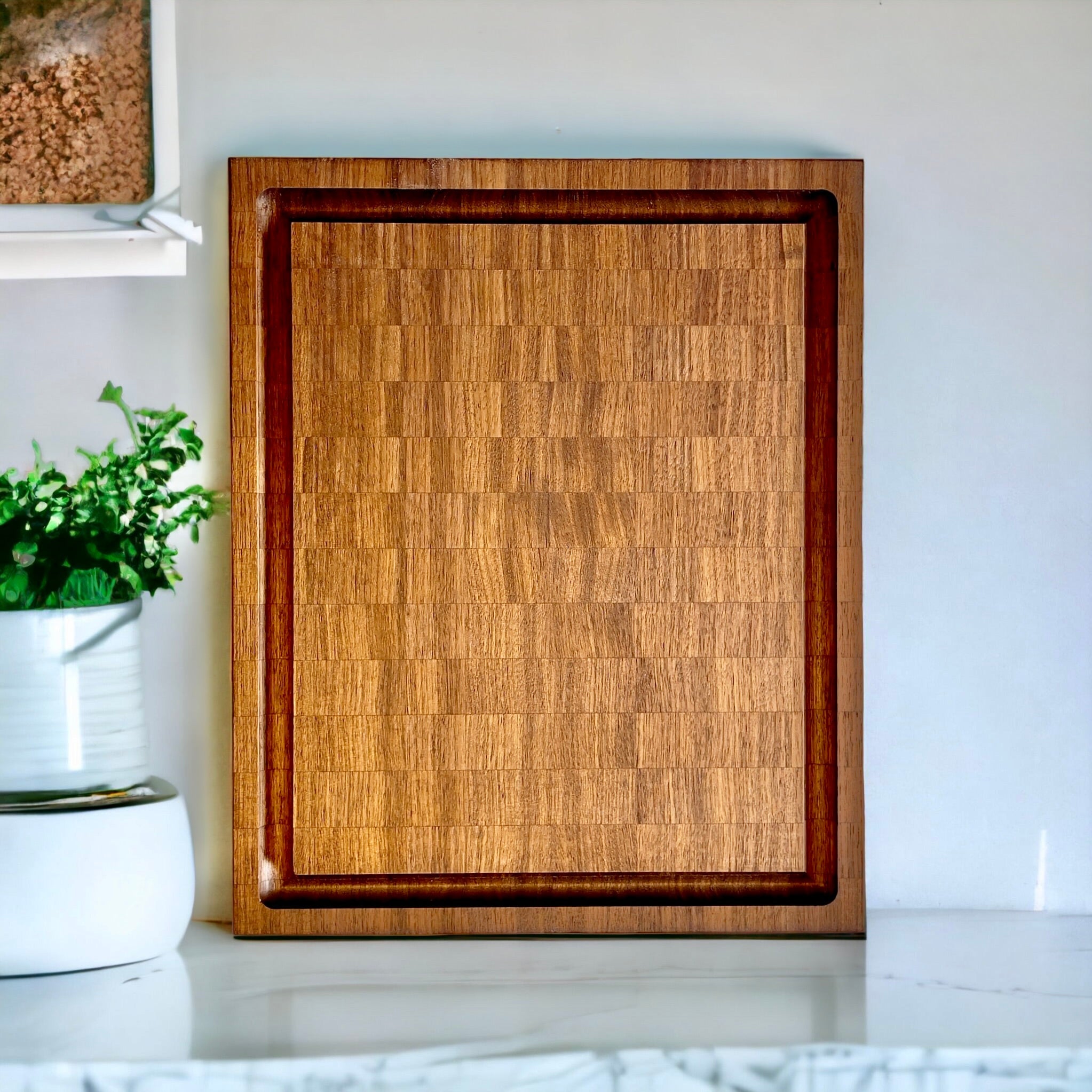 Simply Bamboo Brown Maui Bamboo Cutting Board - 15